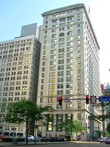 Downtown skyscrapers