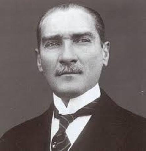 Mustafa Kemal transforms Turkey into Republic