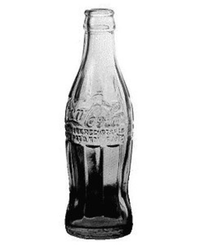 Formacion de la botella Coca cola