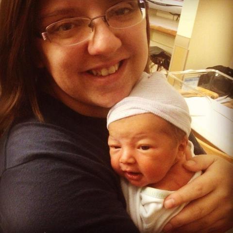 My son was born!