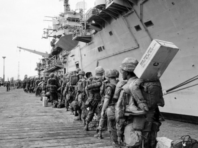 The last U.S. troops are withdrawn from Vietnam