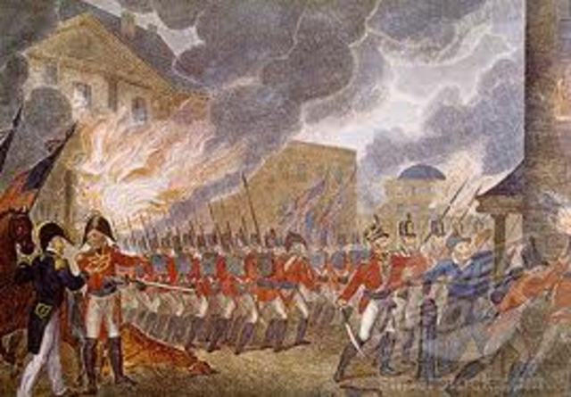 Washington D.C. Attaked and Burned