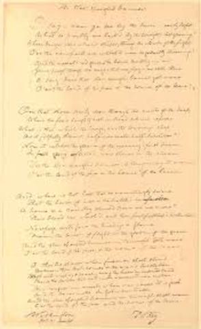 Writing of the Star Spangled Banner
