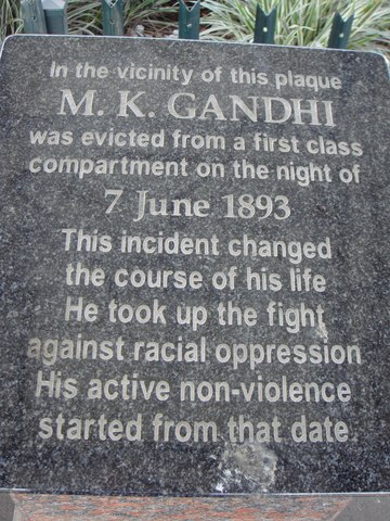 Gandi Exposed to Racism