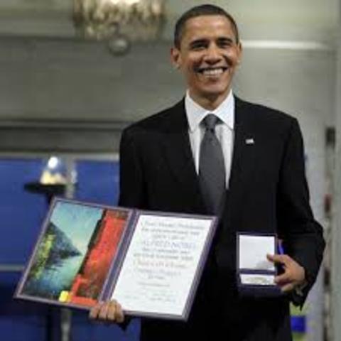 He was awarded the Nobel Peace Prize for his efforts to strengthen international diplomacy and cooperation between people.
