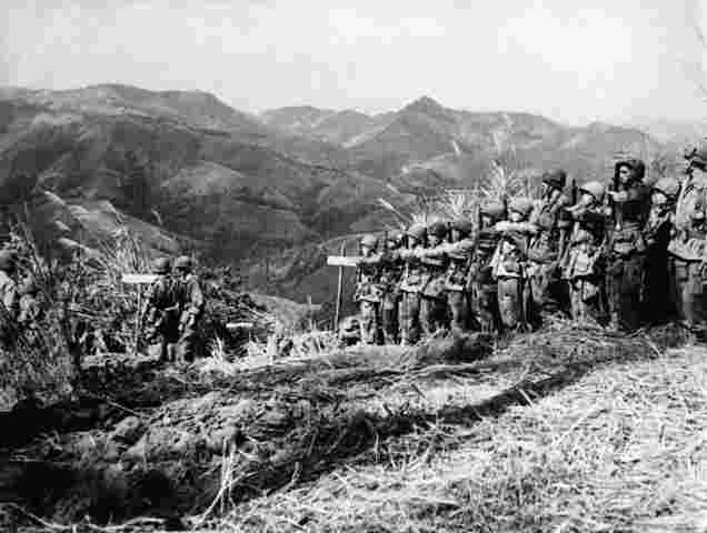 The French suffer a decisive defeat at the Battle of Dien Bien Phu.
