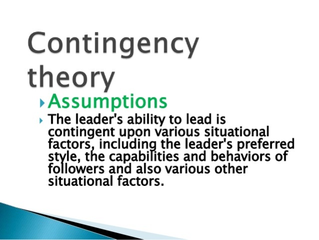 Contingency Theory
