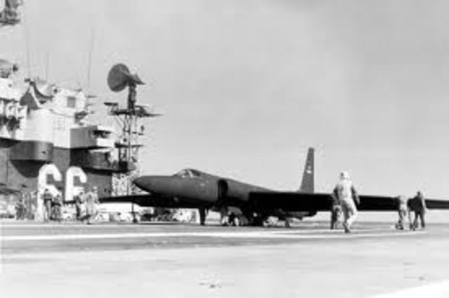 American U-2 spy plane shot down
