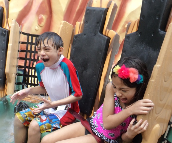 Well, we are already soaked anyway...