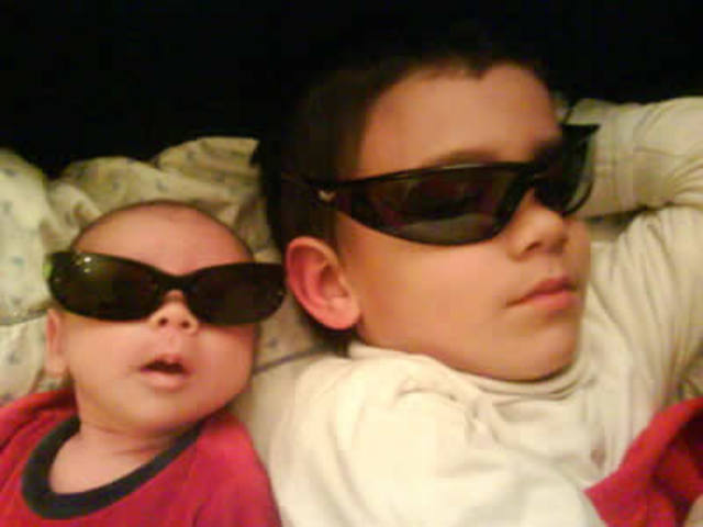 His brother was born