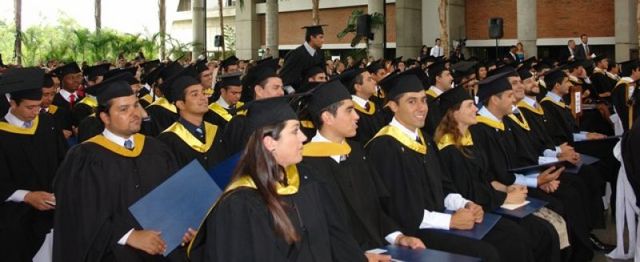 He finished highschool.