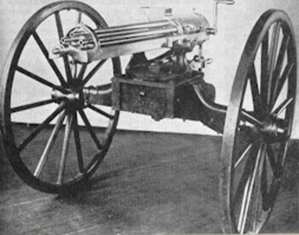 Invention of Gatling Gun
