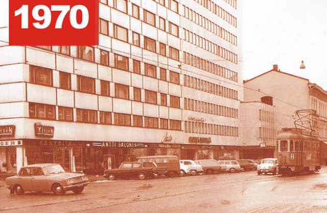 Silloin kun vielä ratikat kulkivat Eerikinkadulla