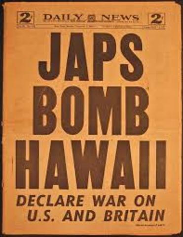 Japanese attack on Pearl Harbor