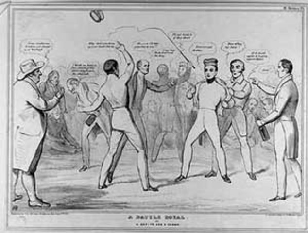 Morte da rainha viúva D. Carlota Joaquina, em Lisboa.