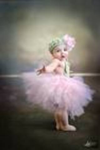 Baby starts ballet