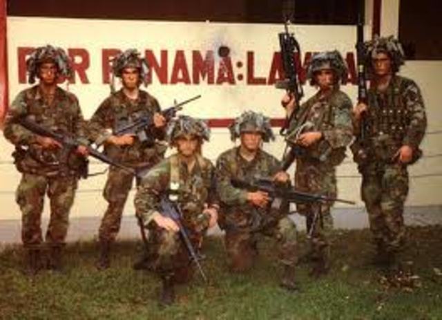 U.S. invades Panama, Canal Closes