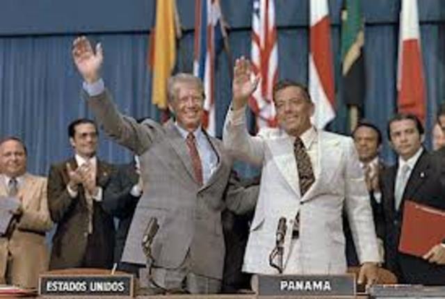 Carter gives our canal away