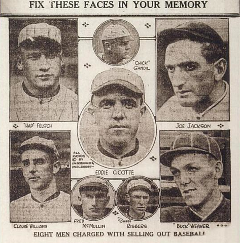 The 1919 World Series Fix "The 8 Black Sox"