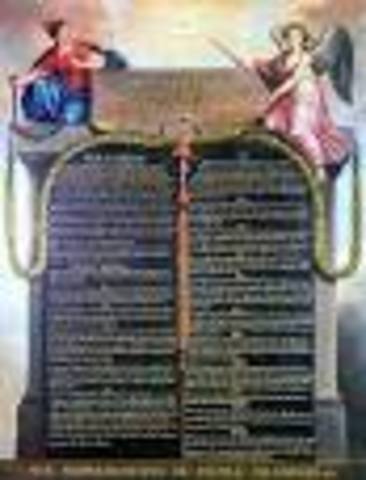 Declaration of the rights of man