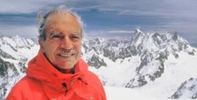 Maurice Herzog, alpiniste ayant atteint le sommet de l'Annapurna