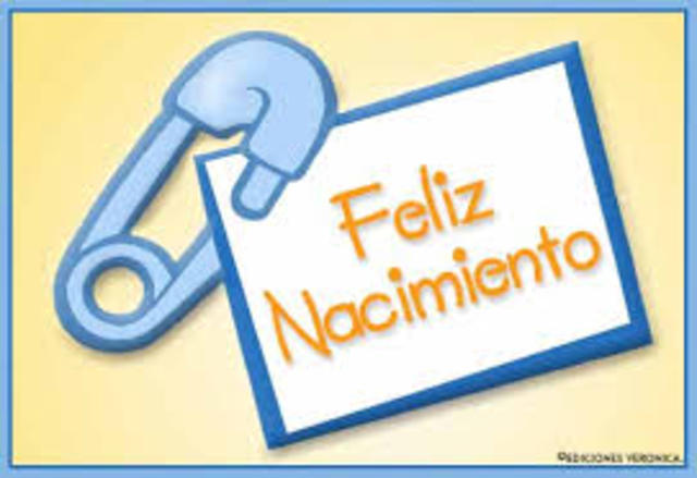 Nacimiento de mi padre