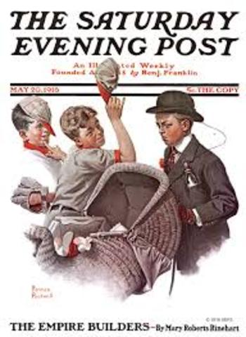 First Saturday Evening Post Cover