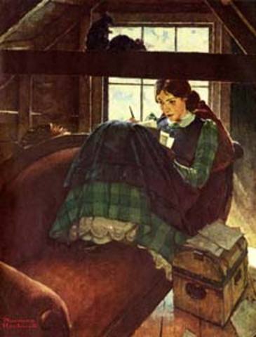 illustrates Louisa May Alcott article
