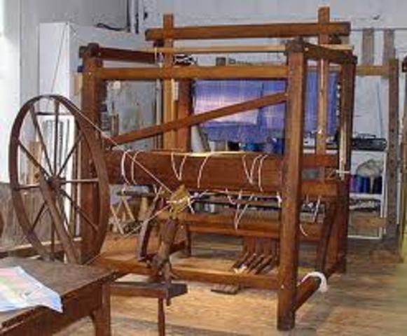 water powered loom