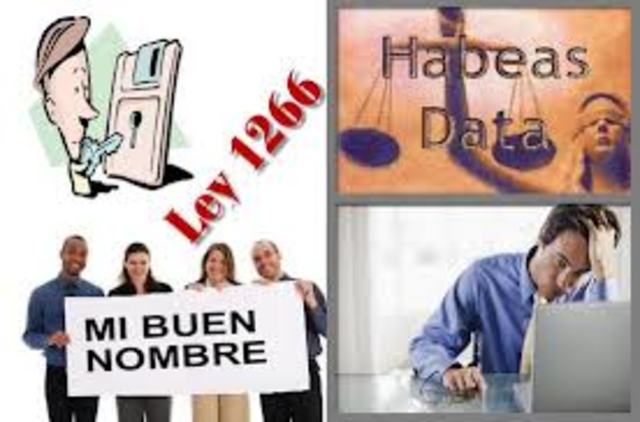 Ley 1266 31 de diciembre de 2008 Por la cual se dictan las disposiciones generales del habeas data y se regula el manejo de la información contenida en bases de datos personales, en especial la financiera, crediticia, comercial, de servicios.