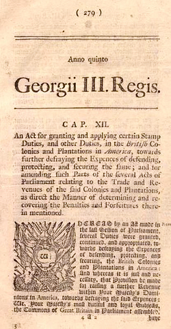 THE STAMP ACT