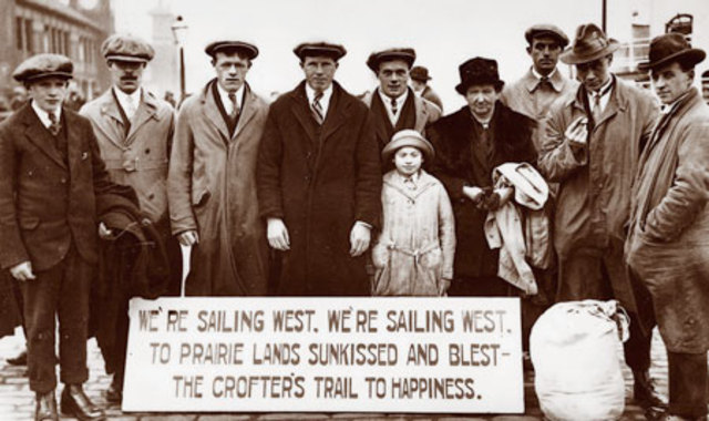 First English Immigration to Canada