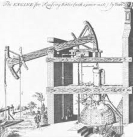 Thomas Newcomen built the first steam engine