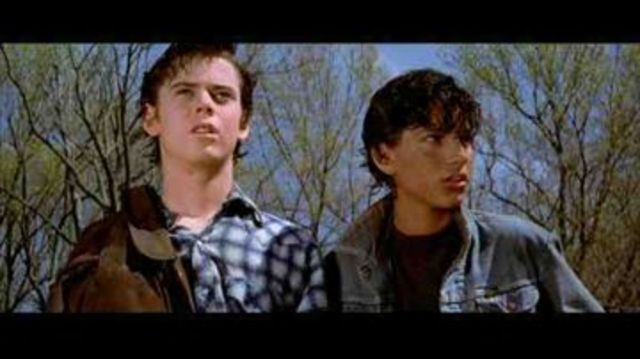 Ponyboy Runs Away With Johnny
