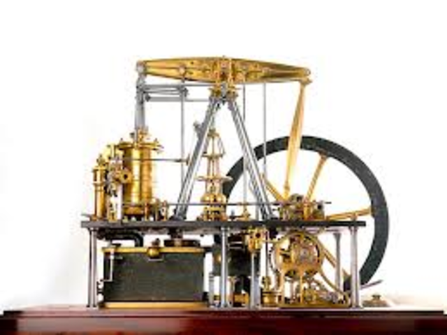 Invention of a more efficient Steam Engine