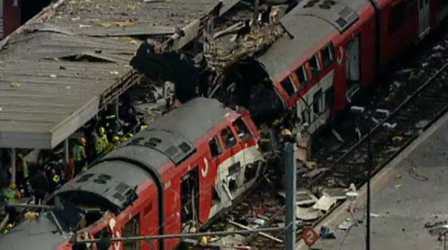 Atentado a la red de cercanias renfe de Madrid