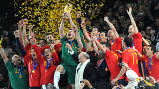 España gana el mundial