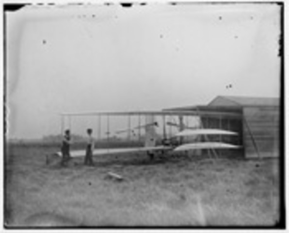 First powered flight