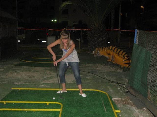 Yo y mis apaños para jugar al golf