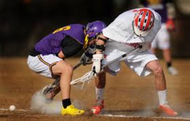 Go to my first ever Lacrosse game