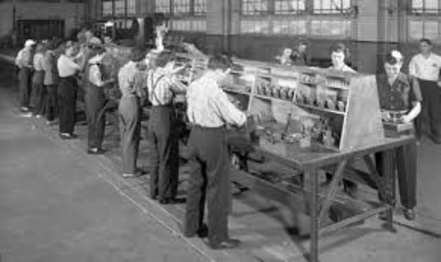 Start of Industial Revolution