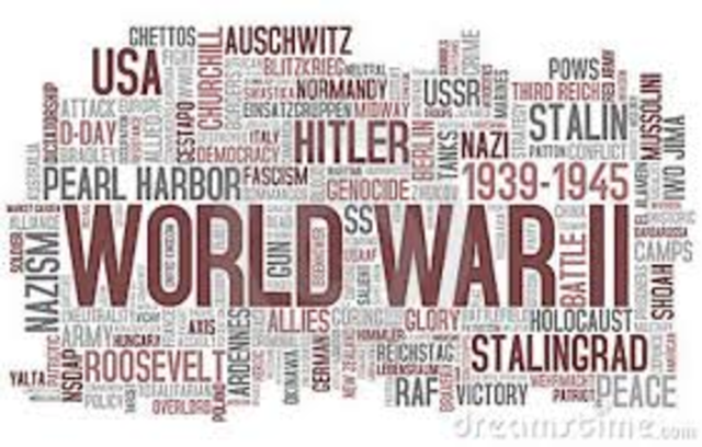the US enters World War II on the side of the Allies.