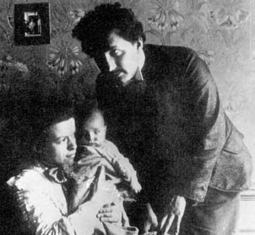 Birth of Eduard Einstein
