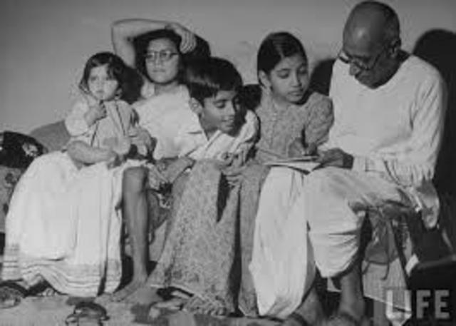 Gandhi Returns to India