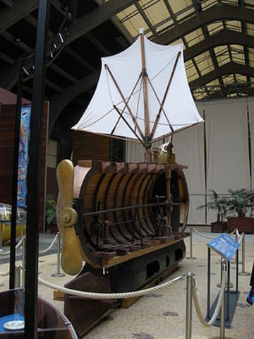 The First Submarine