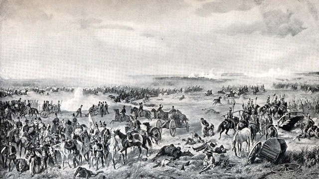 The battle of Temesvár