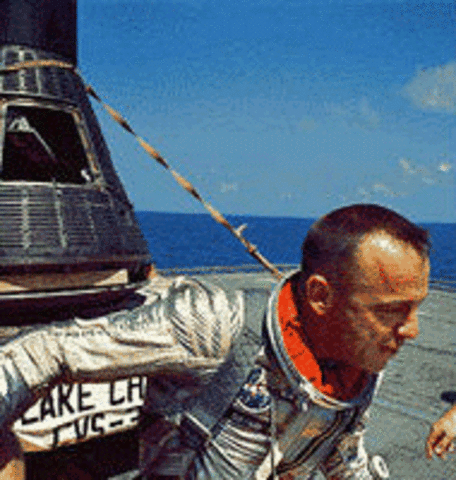 Alan Shepard proves America is still in the Race!!