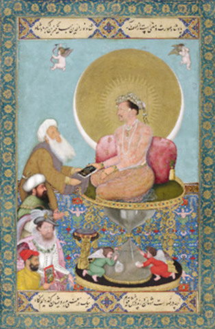 Jahangir Preferring a Sufi Shaykh to Kings