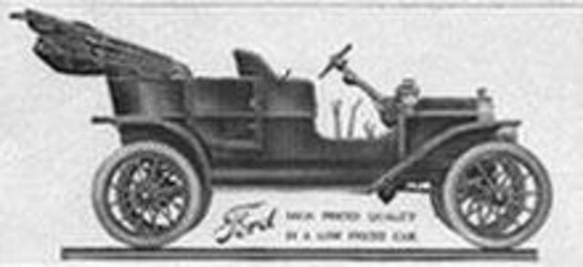 First Model T Automobile