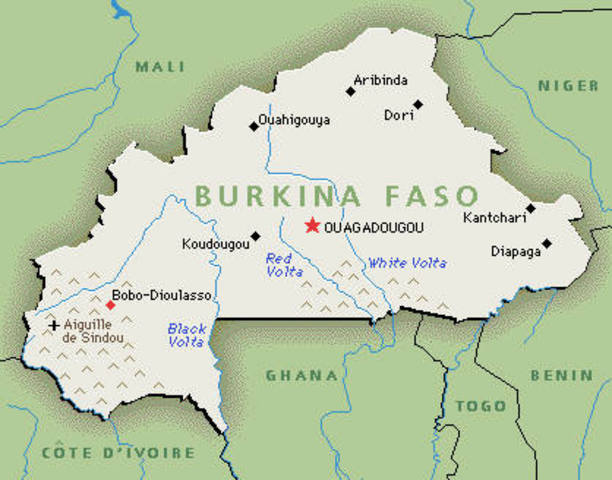 Occupation of Burkina Faso by France